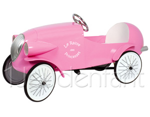 BAGHERA Les Sublimes - girls , LE MANS Pedal Car 1924R - Race car of the Princesses