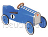 BAGHERA «Les Sublimes» : voiture de Course bleue  pdales - Montlhry 1927
