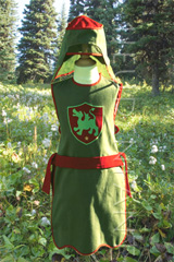 Clothes of Knight for partying, Child Costume