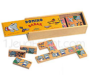 BABAR wooden dominoes