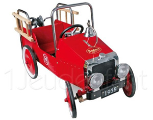 BAGHERA The Sublimes, FIREMAN Pedal truck 1938FE