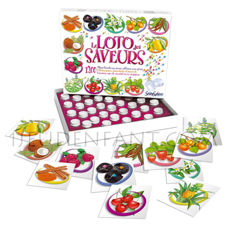 The Flavour Loto Game - educational game